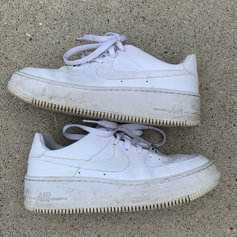 Nike Airforce 1 platforms